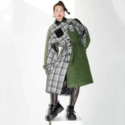 Kuchana Asymmetric Cape Coat