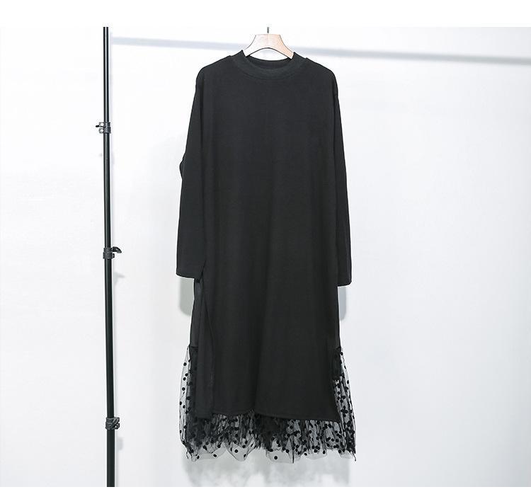 Kimi Mesh Long Sleeve Dress